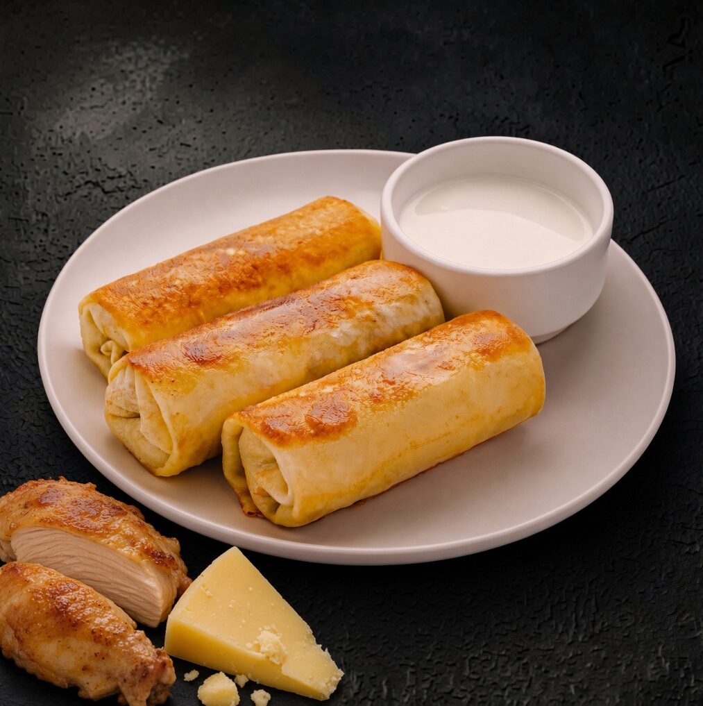 Блины с курицей и сыром 1/300 gr