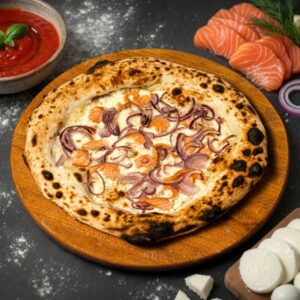 Pizza CU SOMON 1/650 gr